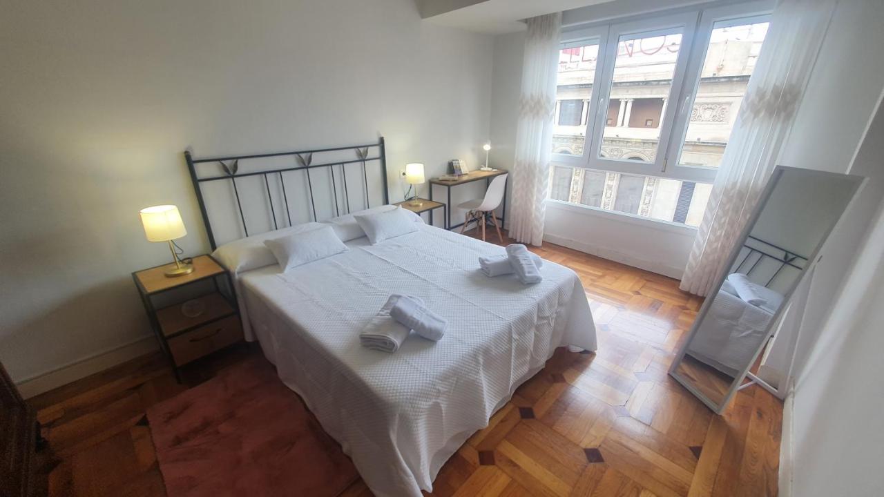 Apartamento Qhawana Begoña - Pisazo con garaje, Wifi en Begoña Gijón Exterior foto