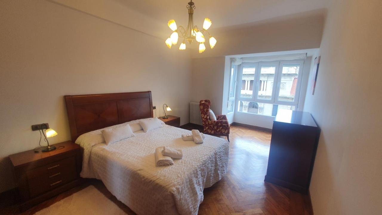 Apartamento Qhawana Begoña - Pisazo con garaje, Wifi en Begoña Gijón Exterior foto