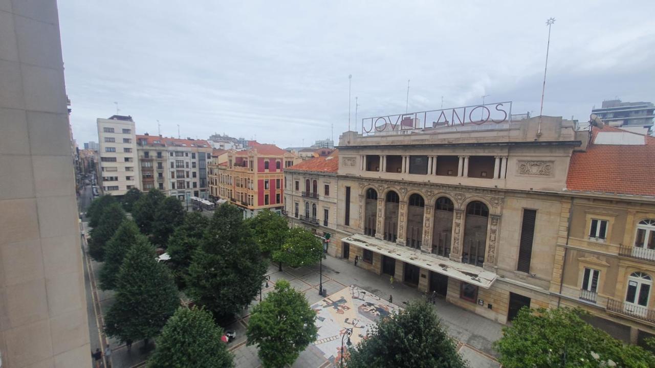 Apartamento Qhawana Begoña - Pisazo con garaje, Wifi en Begoña Gijón Exterior foto